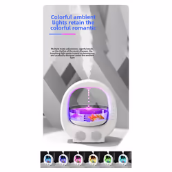 Bluetooth Speaker with Humidifier and Atmosphere Light