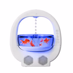 Bluetooth Speaker with Humidifier and Atmosphere Light