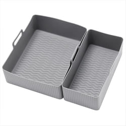 Air Fryer Tray Air Fryer Liner Basket Oven Baking Tray B