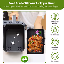 Air Fryer Tray Air Fryer Liner Basket Oven Baking Tray A