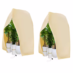 Plant Cover Cold Protection Cover with Drawstring and Blankets