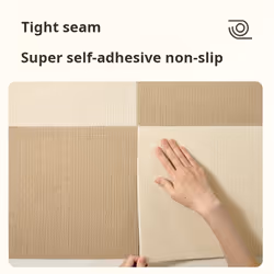 Self-Adhesive Carpet Tiles 30x30cm - Easy Install Floor Mats,B