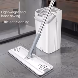 Household Mop Hands-Free Washing Net Celebrity Scraping Flat Mop