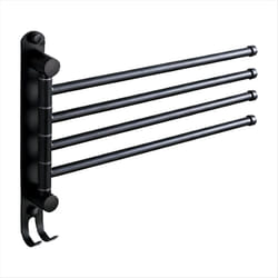 Bath Towel Rack Swivel Towel Rack Bathroom Swing Arm Towel 4 strokes