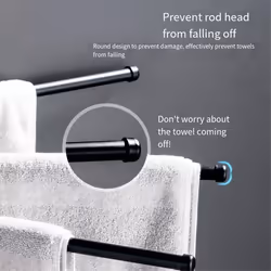 Bath Towel Rack Swivel Towel Rack Bathroom Swing Arm Towel 4 strokes