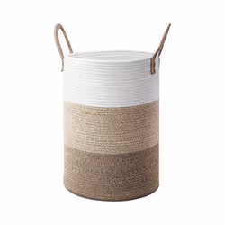 Dirty Clothes Basket Children'S Toy Cotton Rope Laundry Basket,