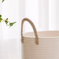 Dirty Clothes Basket Children'S Toy Cotton Rope Laundry Basket,