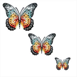Metal Butterfly Outdoor Wall Home Decor Wrought Iron Pendant