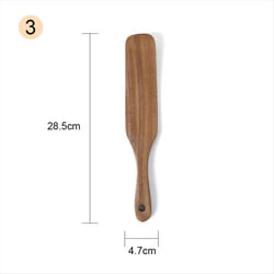Wooden Spatula Set, Wooden Spatula for Cooking, Kitchen Utensil Tool