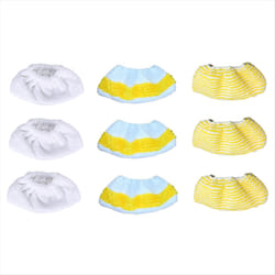 9PCS Steam Mop Cloths Cover for Easyfix Vacuum Cleaner Parts