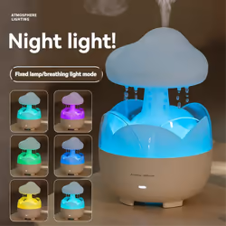 3 in 1 Rain Cloud Water Drip Humidifier with Remote EU Plug