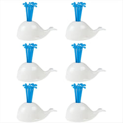 Cute Whale Fruit Fork Animal Whale Fruit Pick Kitchen Supplies