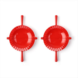 Manual Dumpling Mold Artifact Large Red Plastic Dumpling Mold