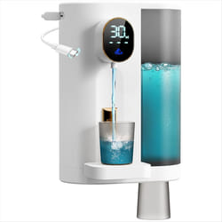Automatic Mouthwash Dispenser for Bathroom with 2 Cups 4 Levels