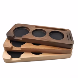 Coffee Tamper Station Stand Coffee Portafilter Holder Presser Stand,B