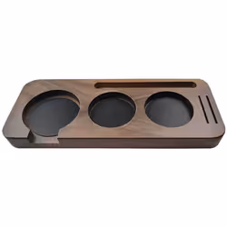 Coffee Tamper Station Stand Coffee Portafilter Holder Presser Stand,A