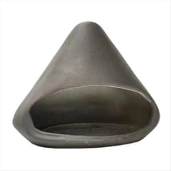 Ceramic Incense Holder, Handmade Smudge Bowl,Sage Burning Tray Black
