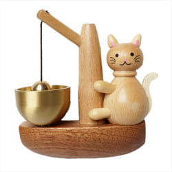 Beech Wood Wooden Door Bell Wind Chime,Garden Landscape Bell