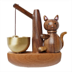 Black Walnut Wooden Door Bell Wind Chime,Garden Landscape Bell