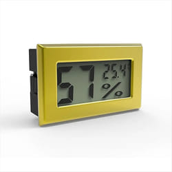 Humidor Hygrometer Accurate Humidity Sensor Temp and Humidity Gauge