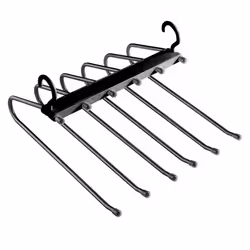 Trouser Hanger Space Saving Hanger Folding Hanger Organizer B
