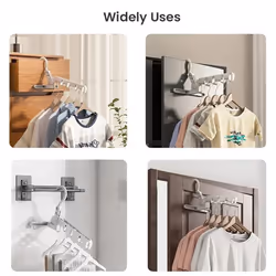 Folding Clothes Drying Rack Hanging Rack with Holes
