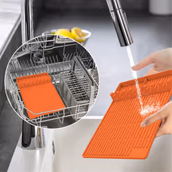BBQ Oven Silicone Side Rack Mat Baking Tray Protection Tool Mat