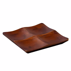 Bamboo Tray for Living Room - Elegant Snack and Candy Serving Platter