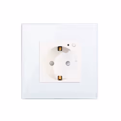 Electrical Plug Socket Wall Power Outlet Panel 16A EU Plug