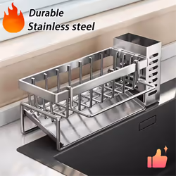 Sink Cleaning Tool Storage Rack Kitchen Multi-Function Drain Rack