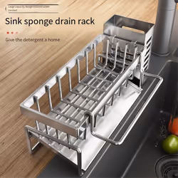 Sink Cleaning Tool Storage Rack Kitchen Multi-Function Drain Rack