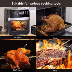 Wireless Food Meat Thermometer Digital Bluetooth Dual Probes