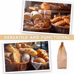 Baked Bread Storage Bag Paper Bread Bag Bread Package Bag