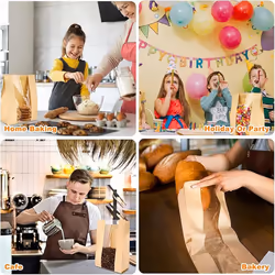 Baked Bread Storage Bag Paper Bread Bag Bread Package Bag