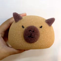 3PCS Capybara Ball Cartoon Animal Baby Shower Brushes