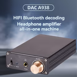 A938 Bluetooth Decoder Amplifier Audio Headphone Amp Decoder