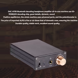 A938 Bluetooth Decoder Amplifier Audio Headphone Amp Decoder