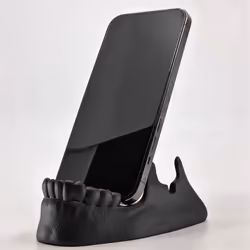 Gothic Skull Eyeglasses Holder, Skull Jaw Cell Phone Holder