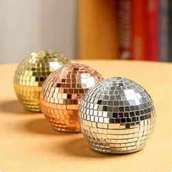 Beer Catcher Mirror Design Opener Mirror Ball Decor Silver
