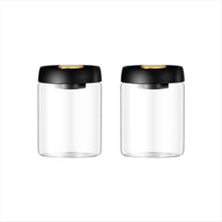 Coffee Beans Glass Jar Household Vacuum Sealed Tank 900ml