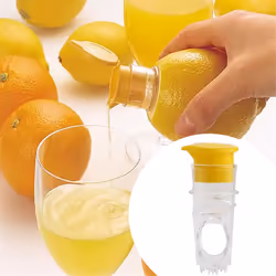 Lemon Mini Squeezer, Screw Top Lemon Juicer
