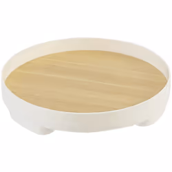 decorative tray Small round tray Home decorative bathroom tray