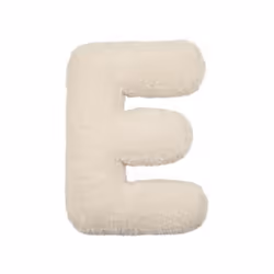 Letter Pillow Throw Cushion Decorative Alphabet Letter Pillows E