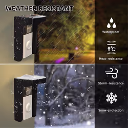 Doorbell Rain Cover Ring Doorbell Anti-Glare Cover