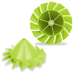 2PCS 529437004 Blower Fan Blade for 18V Blower Fan