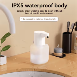 Automatic Soap Dispenser Touchless Foaming Soap Dispenser 550ml Black