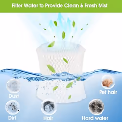 8pcs Humidifier Filters for Canopy Bedside
