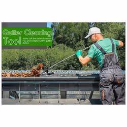 Gutter Cleaner Leaf Cleaning Tool The Gutter Tool Eaves Drain Tool