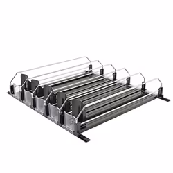 Drink Organizer for Fridge Soda Can Organizer Dispenser,B