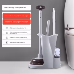 Floor-standing Toilet Brush Set Household Bathroom Toilet Brush Pink